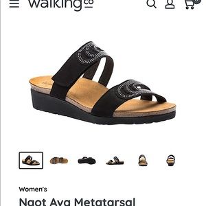 Naot Black Sandal